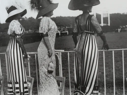 The Race Course at Auteuil, Paris by Jacques-Henri Lartigue, photograph, 1910
