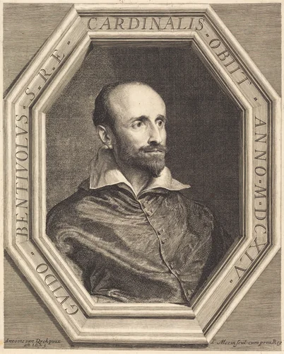Cardinal Guido Bentivoglio by Jean Morin
Sir Anthony van Dyck, print, 1600-1650