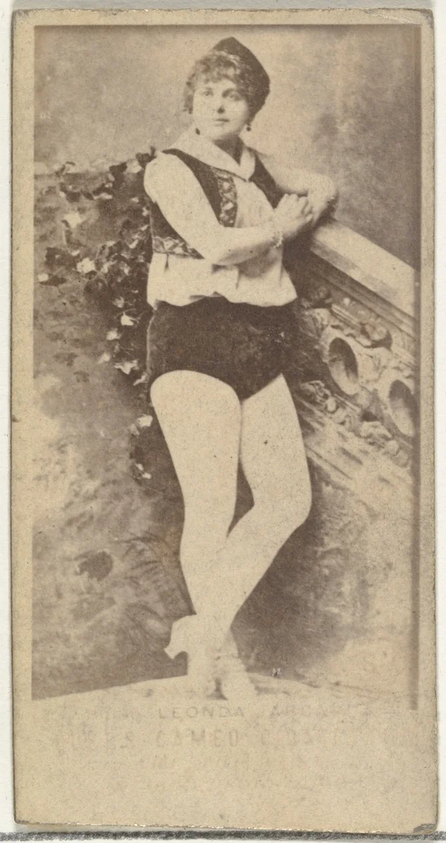 Leonda Jarcaw, from the Actors and Actresses series (N145-5) issued by Duke Sons & Co. to promote Cameo Cigarettes by W. Duke, Sons & Co., photograph, 1880-1889