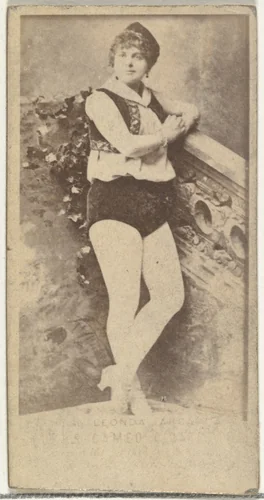Leonda Jarcaw, from the Actors and Actresses series (N145-5) issued by Duke Sons & Co. to promote Cameo Cigarettes by W. Duke, Sons & Co., photograph, 1880-1889