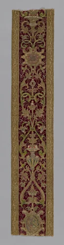 Orphrey Band by Spain, textile, 1601-1700