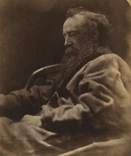 Portrait of G. F. Watts, R. A by Julia Margaret Cameron, photograph, 1865