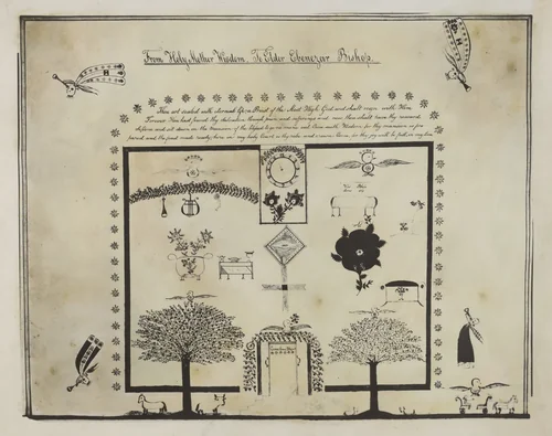 Shaker Visionary Image by American 20th Century, index of american design, 1935-1942