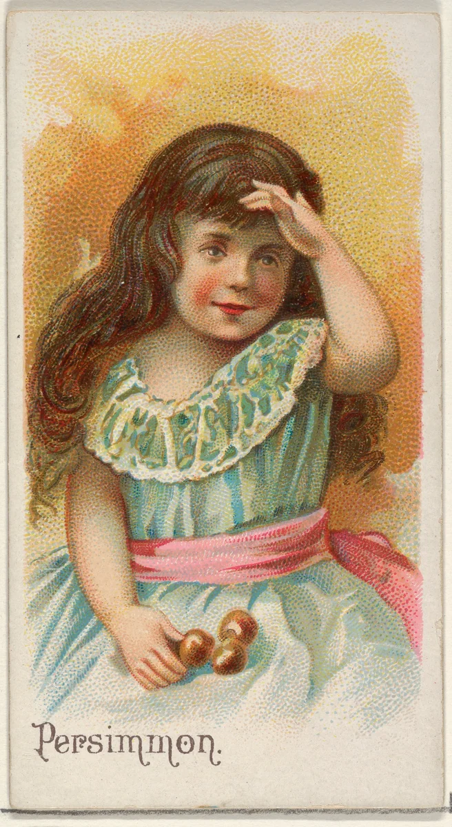 Persimmon, from the Fruits series (N12) for Allen & Ginter Cigarettes Brands by Allen & Ginter, print, 1891
