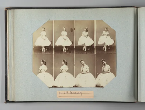 Mlle Pancaldy by André Adolphe-Eugène Disdéri, photograph, 1850-1869