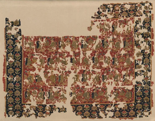 Fragment of a Large Hanging by Unknown, textile, 500-599