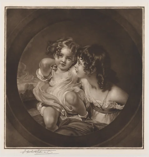 Nature (Calmady Children) by Samuel Arlent-Edwards, print, 1875-1923