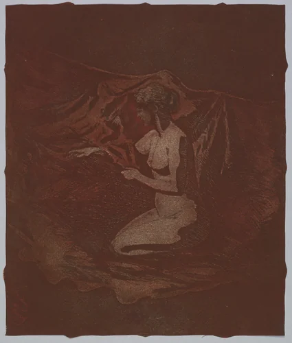 Embers Glow by Theodore Roussel, print, 1890-1897