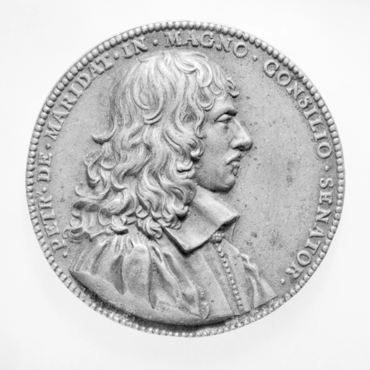 Pierre de Maridat by Josias Belle, metalwork, 1656