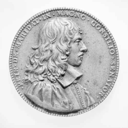 Pierre de Maridat by Josias Belle, metalwork, 1656
