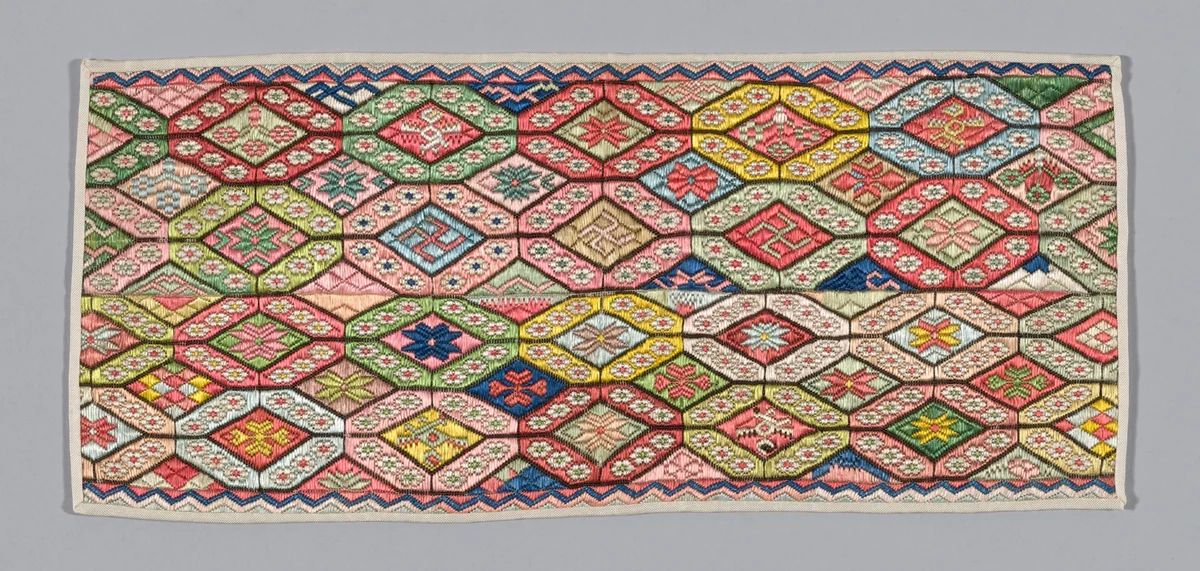 Bands by Han-Chinese, textile, 1875-1900