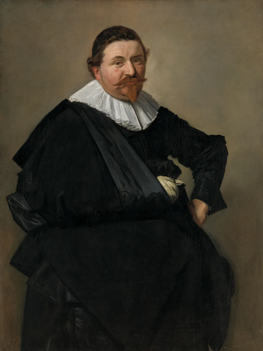 Portrait of Lucas de Clercq by Frans Hals, painting, 1635