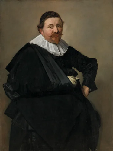 Portrait of Lucas de Clercq by Frans Hals, painting, 1635