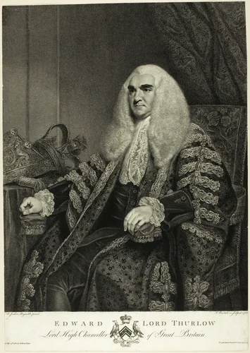 Edward, Lord Thurlow by Francesco Bartolozzi, print, 1782