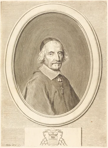 Francois de Villemontee by Claude Mellan, print, 1598-1688