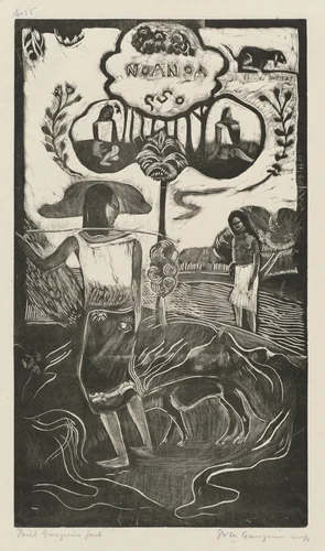 Noa Noa (Fragrant, Fragrant) by Paul Gauguin, print, 1894-1895