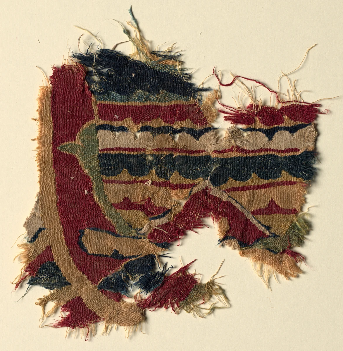 Fragment of a Large Hanging by Unknown, textile, 800-899