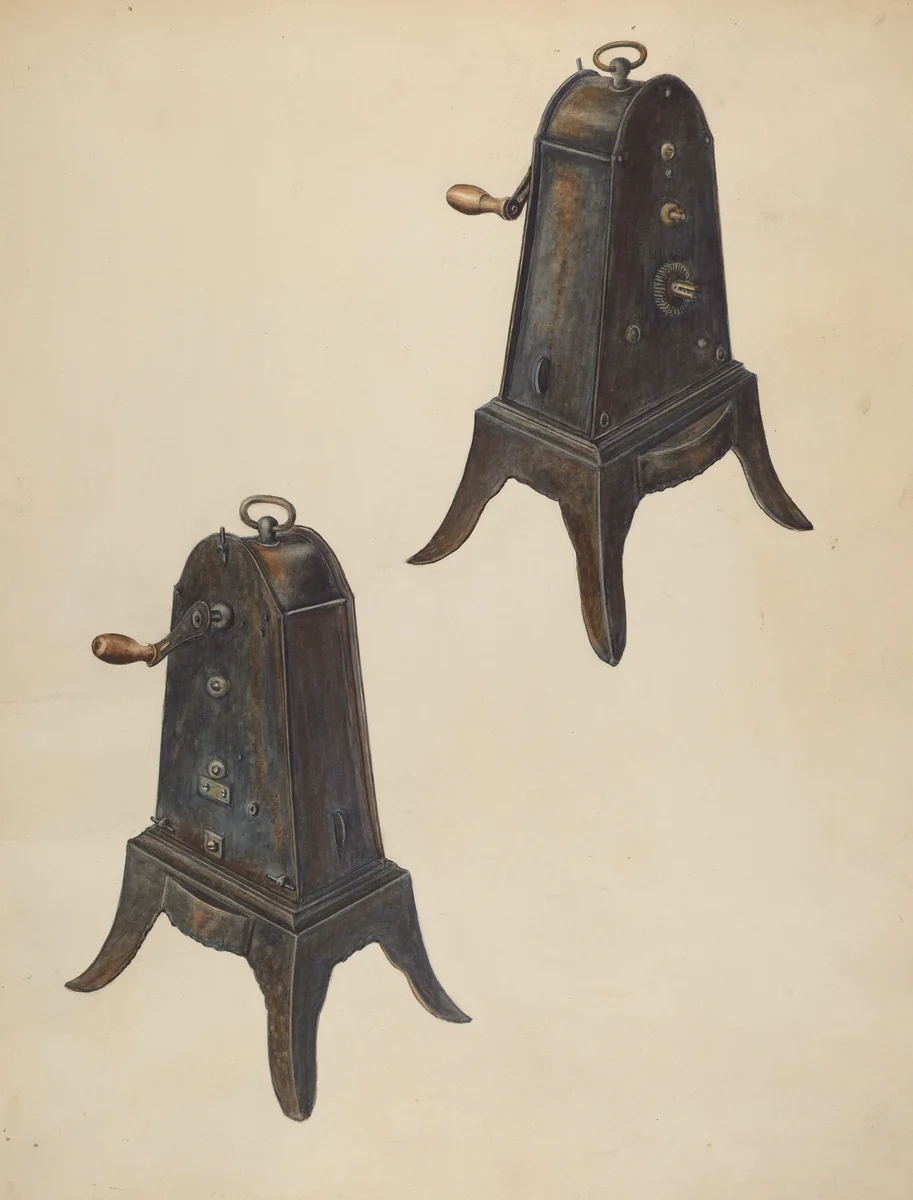 Clock Jack by Al Curry, index of american design, 1938