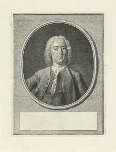 Portret van Philip Zweerts by Jacob Houbraken, print, 1749-1751