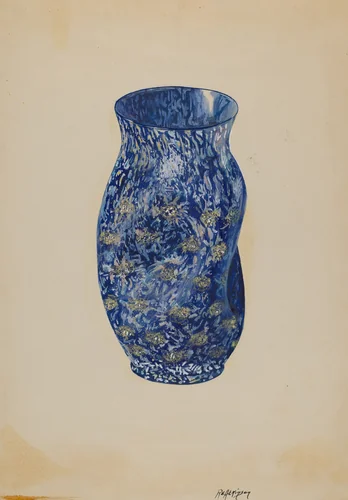 Pinch Vase by Ralph Atkinson, index of american design, 1936