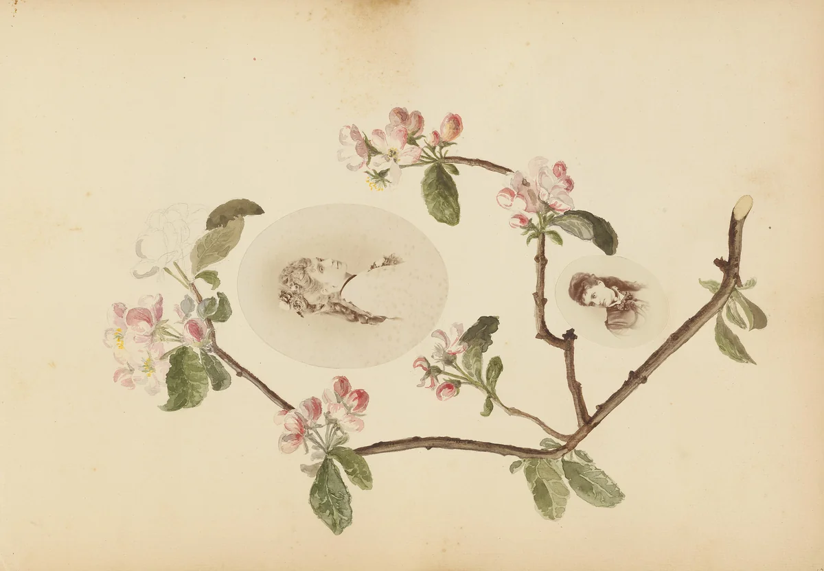 The Madame B Album by Marie-Blanche Hennelle Fournier, photograph, 1870-1879