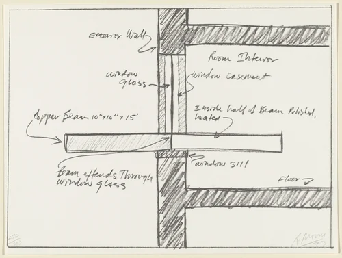 Untitled by Robert Morris, portfolio, 1973