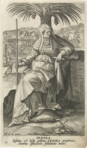 Debora by Unknown, print, 1588-1595