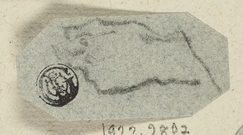 Left Hand by Unknown Artist, drawing, 1800-1899