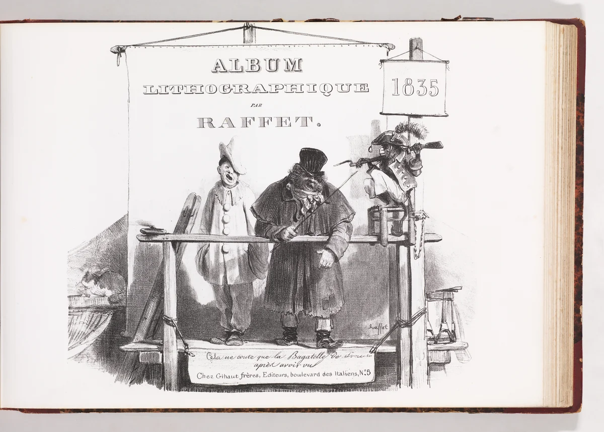 Album Lithographique 1830-1837 by Auguste Raffet, book, 1830-1837