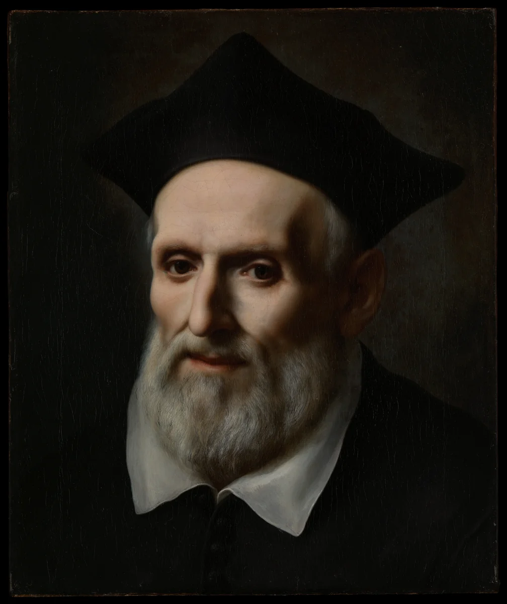 Saint Philip Neri (1515–1595) by Carlo Dolci, painting, 1645-1646