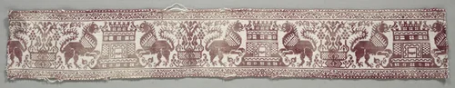 Band from Towel by Unknown, textile, 1500-1599