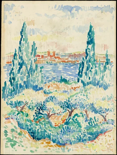 Antibes by Henri-Edmond Cross, print, 1907