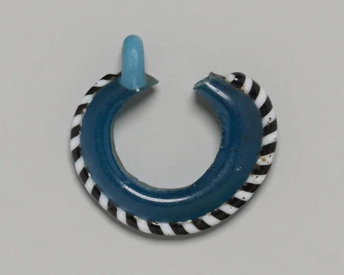 Earring by Egyptian, metalwork, -1400--1295