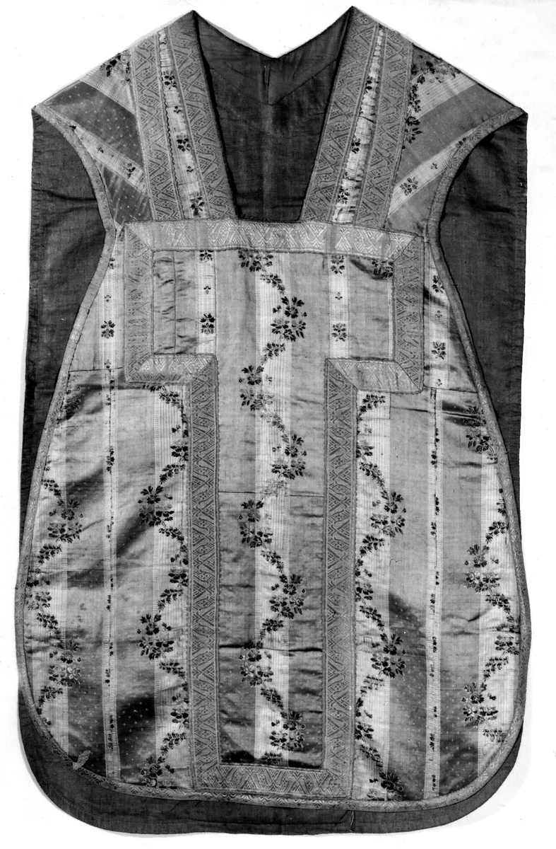 Chasuble by France, textile, 1775-1825