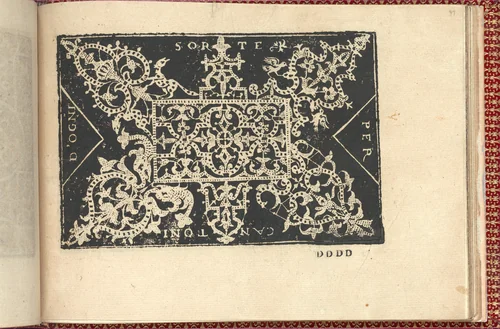 Corona delle Nobili et Virtuose Donne: Libro I-IV, page 97 (recto) by Cesare Vecellio, book, 1601