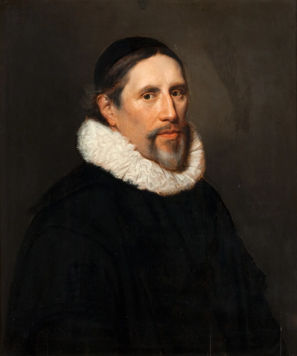 Portrait of Arnoldus Geesteranus (1593-1658) by Jan Westerbaen, painting, 1647
