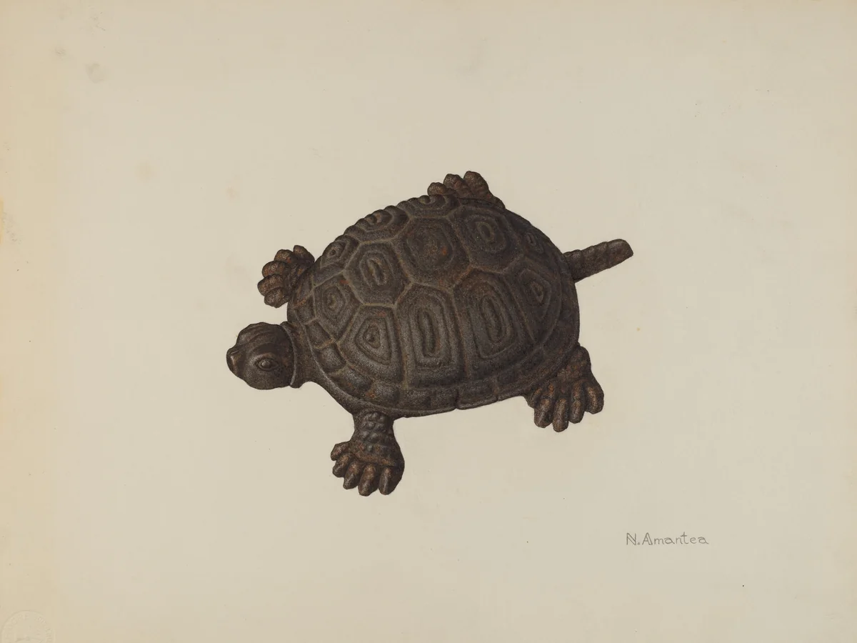 Door Stop by Nicholas Amantea, index of american design, 1940