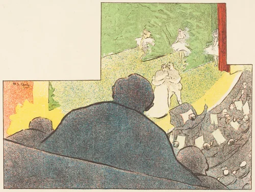 Mirages by Henri Gabriel Ibels, print, 1893