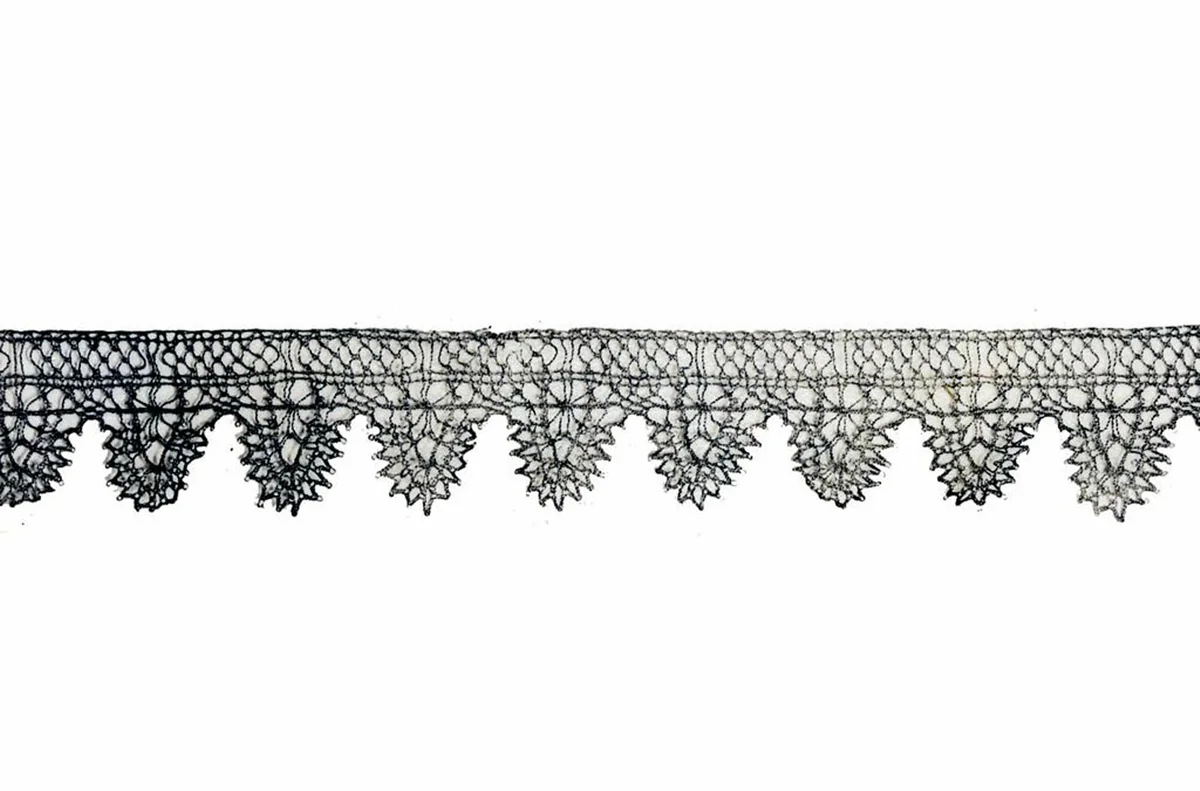 Border by Italy, textile, 1601-1625