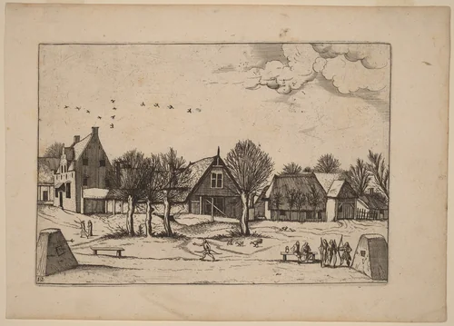 Country Village by Lucas van Doetechum
Johannes van Doetechum the Elder
Master of the Small Landscapes, print, 1676