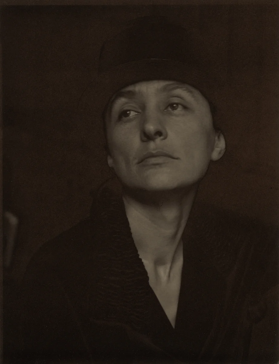Georgia O'Keeffe by Alfred Stieglitz, photograph, 1921