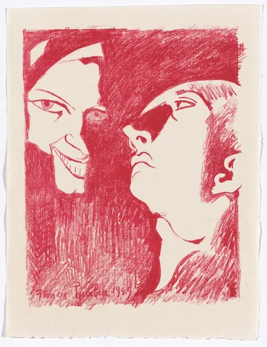 Duplicate of plate 1 from Janela do caos (Window of Chaos) by Francis Picabia, illustrated book, 1949