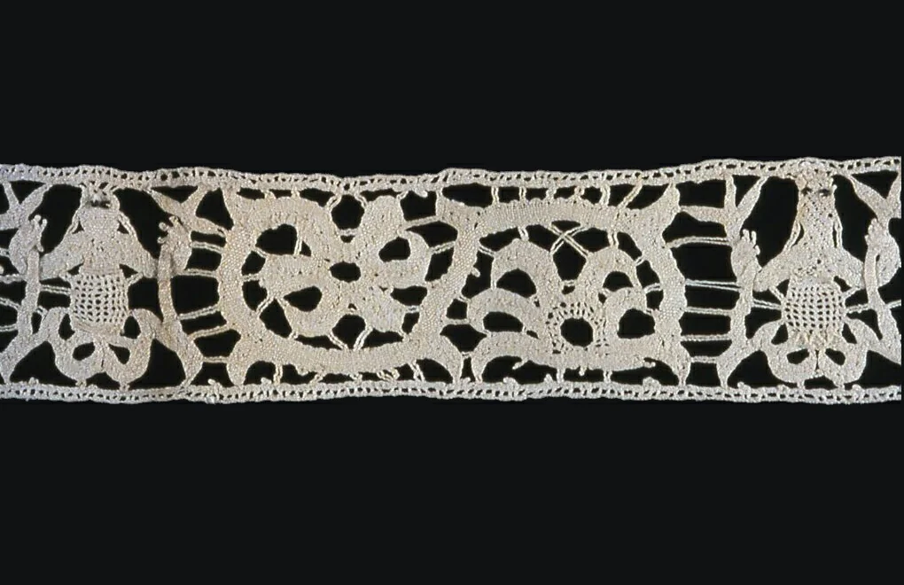 Insertion by Italy, textile, 1590-1610