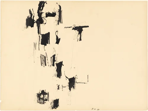 Untitled by Philip Guston, drawing, 1953