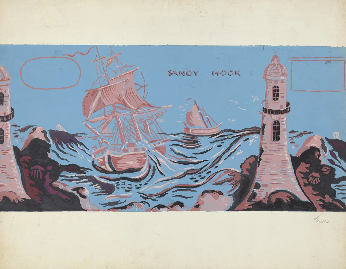 Bandbox by Selma Sandler, index of american design, 1953