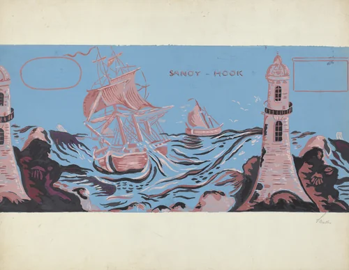 Bandbox by Selma Sandler, index of american design, 1953