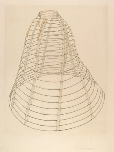 Hoop Skirt by Margaret Concha, index of american design, 1937
