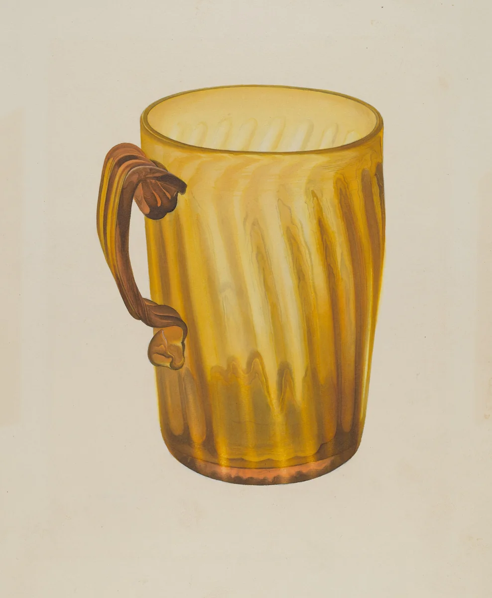 Mug by Isidore Steinberg, index of american design, 1940