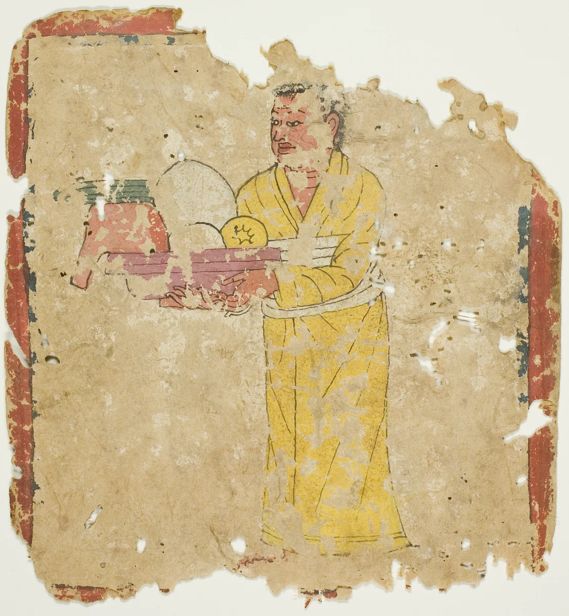 Image from a Set of Initiation Cards (Tsakali) by Southern Tibet, drawing, 1301-1500