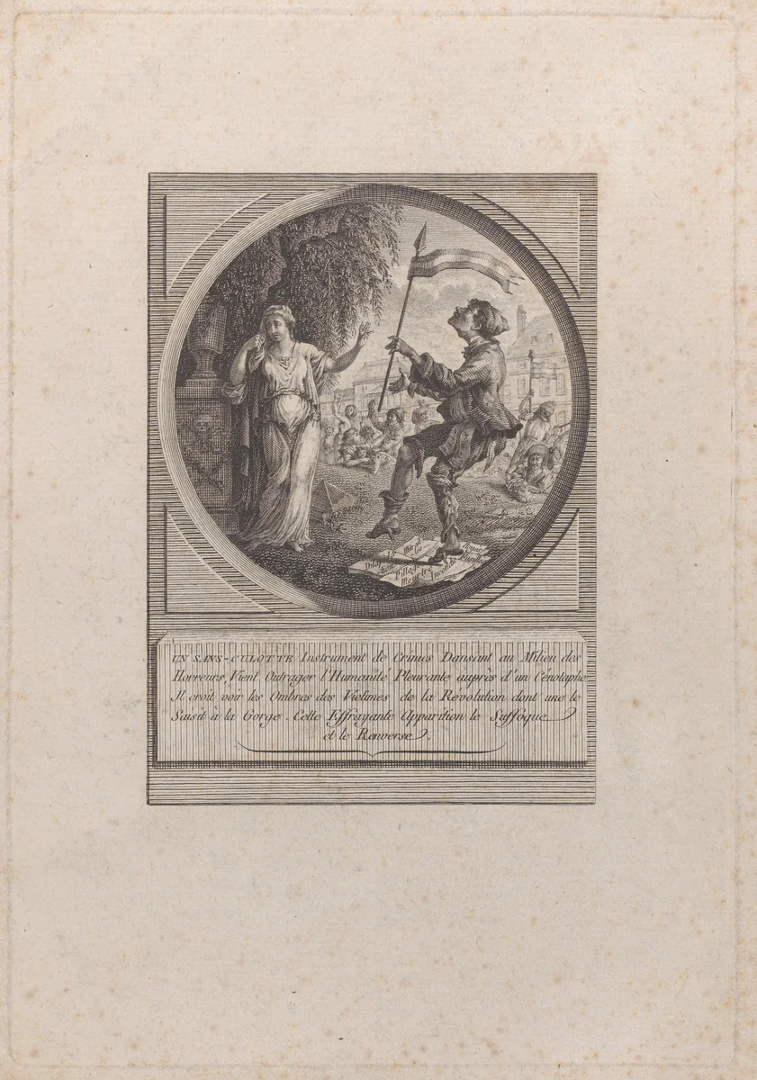 Satire against the Terror by anonymous, print, 1794-1815